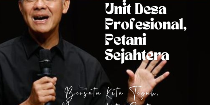 Ganjar Mahfud Perhatikan Hak Asasi Petani