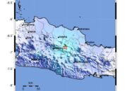 Malam Tahun Baru Gempa Bumi 4,8 Magnitudo Guncang Sumedang