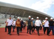 Menpora Dito Tinjau Pembangunan Fasilitas Venue Cabor Atletik