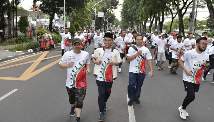 Kemenpora Gelar Indonesia Run For Palestina, Dua Ribu Lebih Pelari Ikut Berpartisipasi