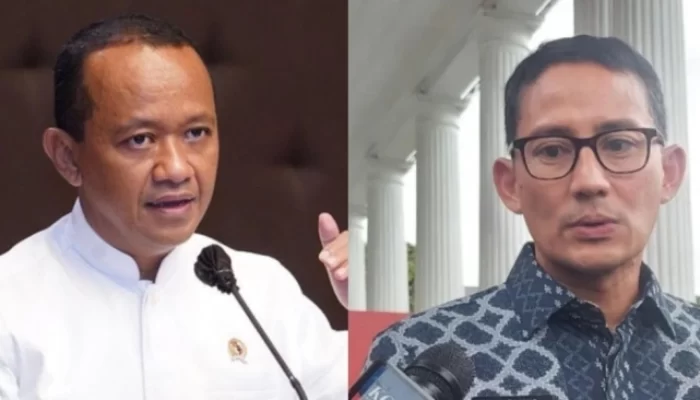 Didepan Presiden Jokowi, Bahlil Ngejek Sandiago Uno Soal PPP Yang Tidak Lolos Ambang Batas Parlemen