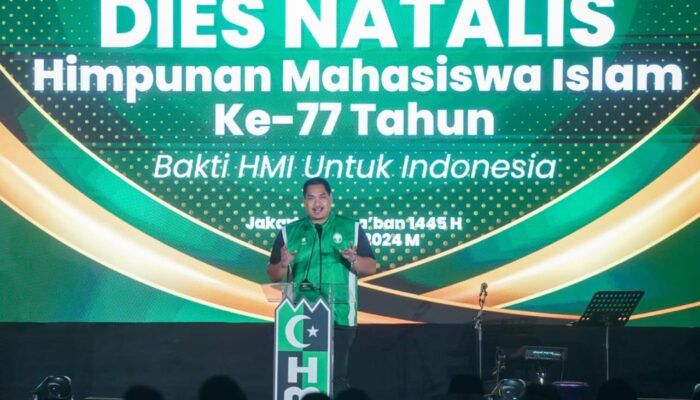 Hadiri Dies Natalis ke-77 HMI, Menpora Dito : HMI Kini Makin Muda dan Moderen