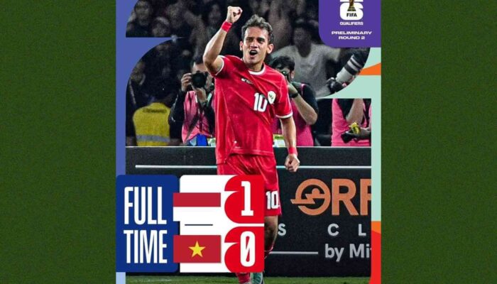 Indonesia Bungkam Vietnam dengan Skor 1-0 di SUGBK