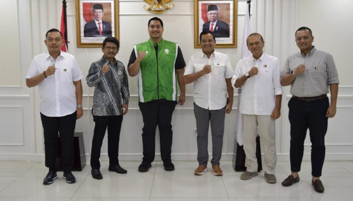 Menpora Dito Menerima Audiensi Ketua PB PBI