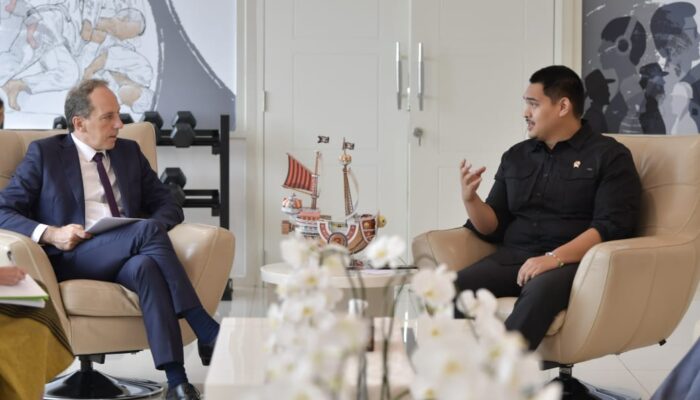 Menpora Dito Bertemu Dubes Prancis, Bahas Soal Olimpiade Paris, Good France hingga Bola d’Or