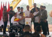 Menpora Dito Dampingi Presiden Joko Widodo Groundbreaking Pembangunan Paralympic Training Center