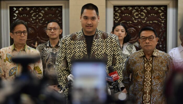 Menpora Dito Hadiri Konferensi Pers Launching Indonesia Future Network
