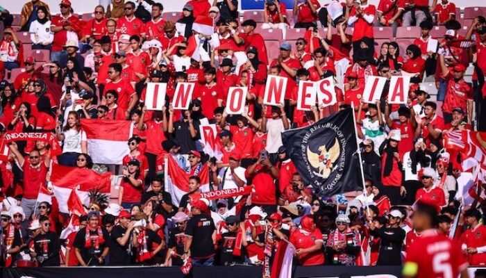 Suporter Indonesia terus Dukung Timnas U-23 Hingga Tembus Olimpiade Paris