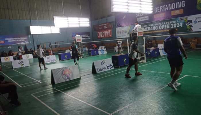 Ratusan Atlet Bulutangkis Perebutkan Piala PBSI Sumedang Open 2024
