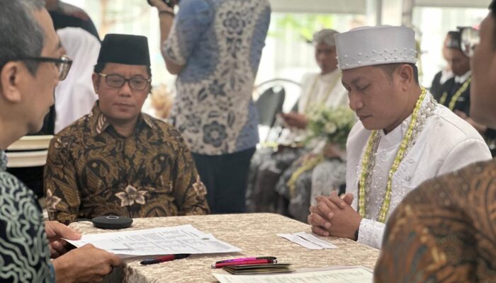 Kemenag Fasilitasi 29 Pasang WNI Nikah Massal di Taiwan