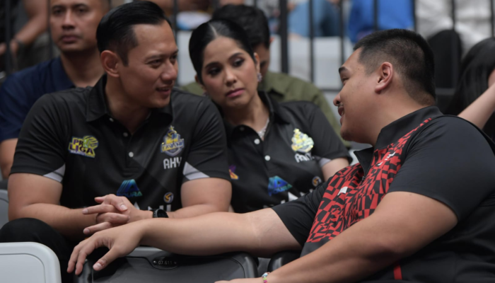 Ucapkan Selamat kepada Menpora Dito Atas Suksenya Fun Volley Ball, AHY: Malam ini Pecah