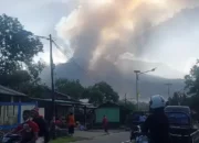 Gunung Lewotobi Laki-laki Kembali Meletus, Warga Diminta Waspada