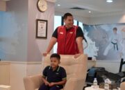 Pebiliar Cilik, Ode Nandra Bertemu Menpora Dito, Menpora Pesan Agar Bakat Terus Dibina