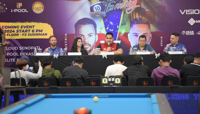 Acara Ekshibisi Biliar Kelas Dunia Secara Resmi Dibuka Menpora Dito