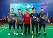 Kalahkan Kementerian LHK B, Tim Bulu Tangkis Kemenpora Lolos Semifinal Tournament Bulu Tangkis Bapor Korpri Cup 2024