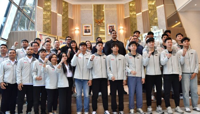 Menpora Dito Lepas Timnas Basket Putra Indonesia U-18 yang Akan Berlaga di SEABA 2024