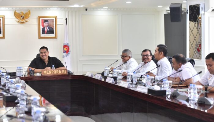 Menpora Dito Terima Audiensi Pj Gubernur Aceh dan PB PON XXI 2024 Wilayah Aceh