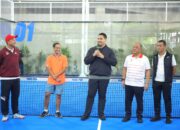 Simulasi dan Kejurnas Road to PON XXI Intermediate Open Tournament Padel Indonesia Dibuka Menpora Dito