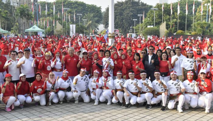 Kemenpora Peringati 6 Tahun Pemecahan Rekor Dunia Poco-poco dengan Senam Bersama FOKBI