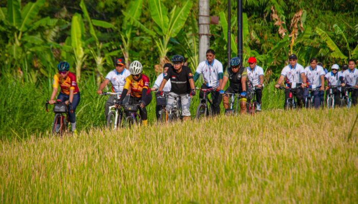 Ratusan Pesepeda Ramaikan Event Tour De Prambanan 2024