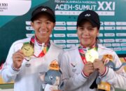 DKI Jakarta Akhirnya Amankan Emas  Usai Kalahkan Jabar Pada Cabor Soft Tennis, PON XXI