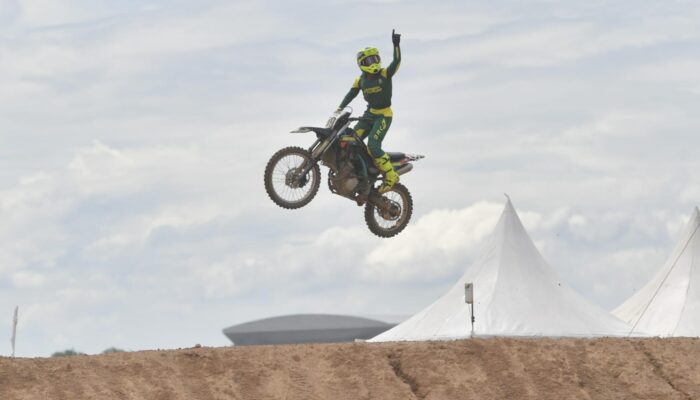 M Zidane Alnesa Sukses Raih Emas Pada Cabor Grass Track PON XXI Aceh-Sumut