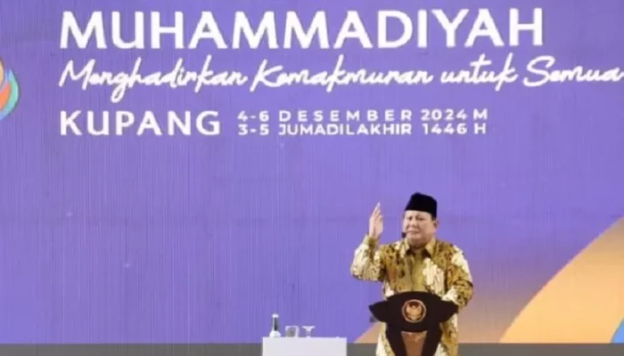 Presiden Prabowo Apresiasi Keberhasilan Muhammadiyah Lahirkan Pemimpin Bangsa dan Tokoh-Tokoh Besar