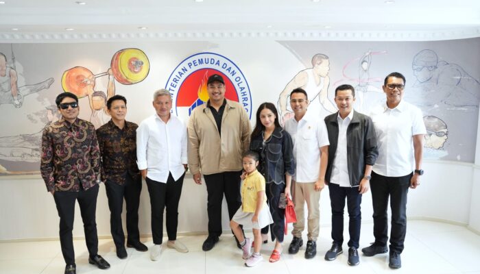 Raffi Ahmad dan The Dudas-1 Jadi Ambasador Hidup Sehat Bersama Kemenpora