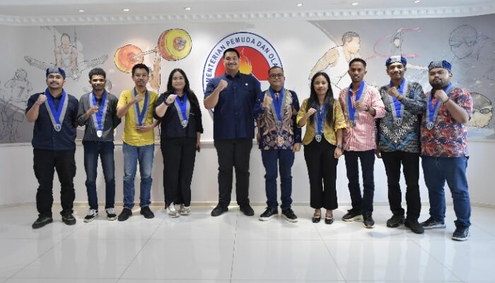 Menpora Dito Terima Ketum PP GMKI Bersama Rombongan, Sampaikan Undangan Perayaan Dies Natalis ke-75