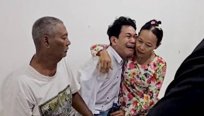 Agus Buntung Didampingi dua Orangtuanya Jalani Sidang Perdana di PN Mataram