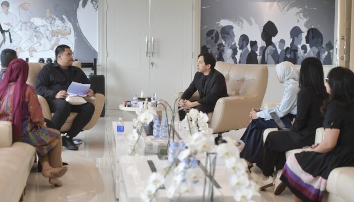 Menpora Dito Lakukan Audiensi Dengan Simple Planet and S&S Lab Korea