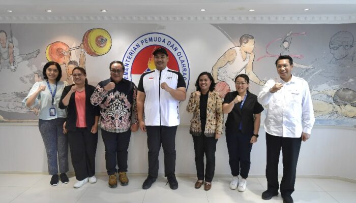 Rombongan PGI Ajak Kemenpora Sinergi dalam Program Kepemudaan dan Olahraga