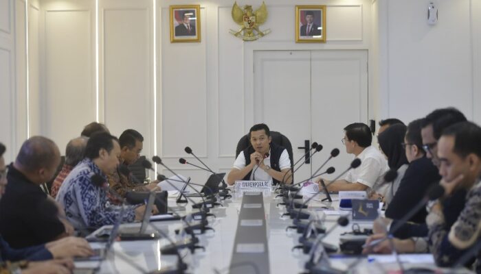 Pimpin Rapat Kerja Sama dengan LPDP Wamenpora Bahas Program Peningkat Kualitas Atlet