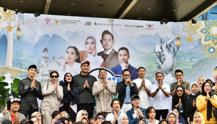 Menpora Dito Hadiri dan Apresiasi Kolaborasi “Mudik Gratis MS Glow 2025”