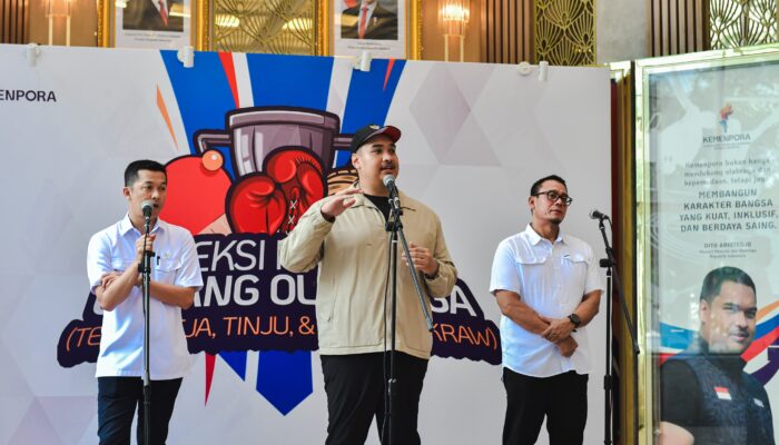 Kemenpora Bakal Gelar Seleknas Untuk Tiga Cabor Yakni Tenis Meja, Sepak Takraw dan Tinju