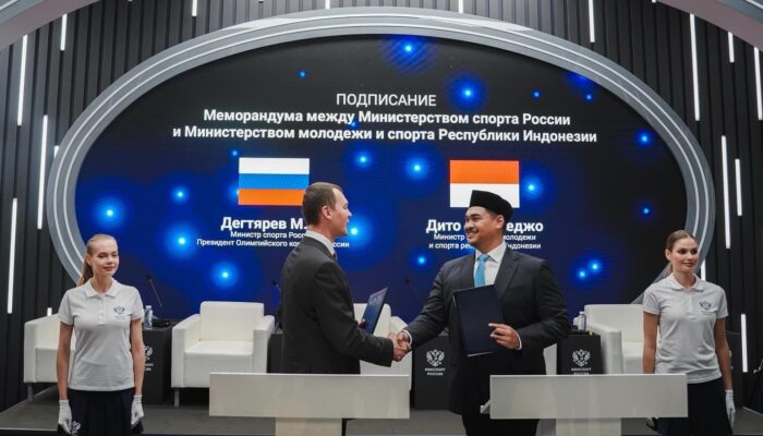 Indonesia–Rusia Perkuat Kerja Sama Strategis di Bidang Olahraga dalam Forum SPIEF 2025