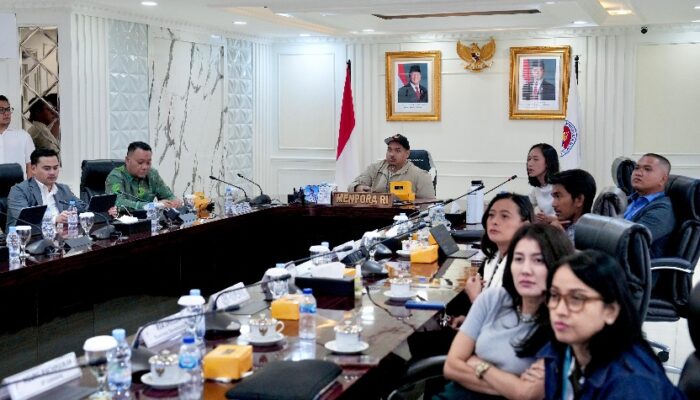 Menpora Dito Dukung Kolaborasi Visinema dan Gelora Anak Nusantara untuk Aktivasi Olahraga Usia Dini