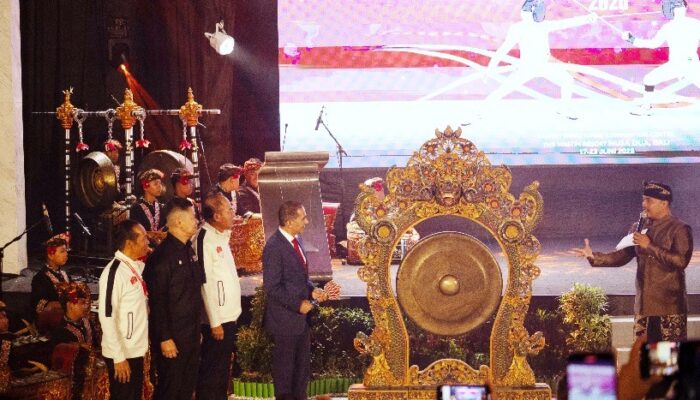 Asian Fencing Championships (AFC) 2025 Resmi Dibuka, Ditandai dengan Pemukulan Gong Oleh Presiden FCA