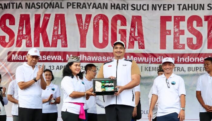 Menpora Dito Buka Saka Yoga Festival 2025, Ajak Masyarakat Rutin Beryoga
