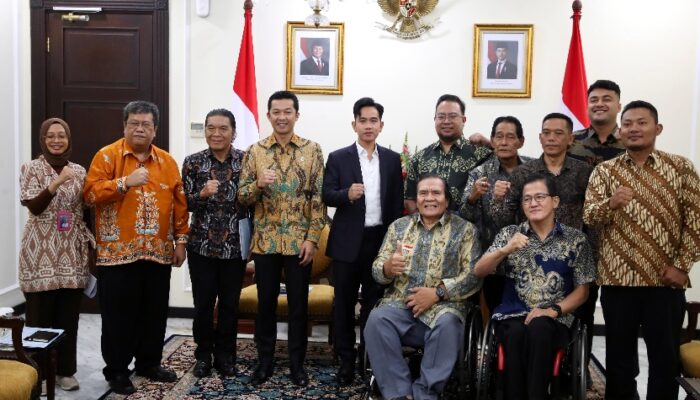 Wapres Gibran Terima Ketua NPC, Bahas World Abilitysport Games 2025 dan PTC Karanganyar