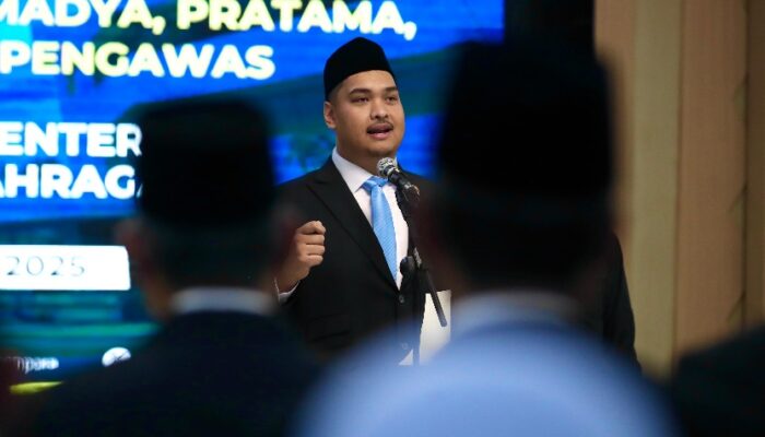 Menpora Dito Minta Pejabat Baru Kemenpora Maksimalkan Potensi ASN dan Terapkan Merit System
