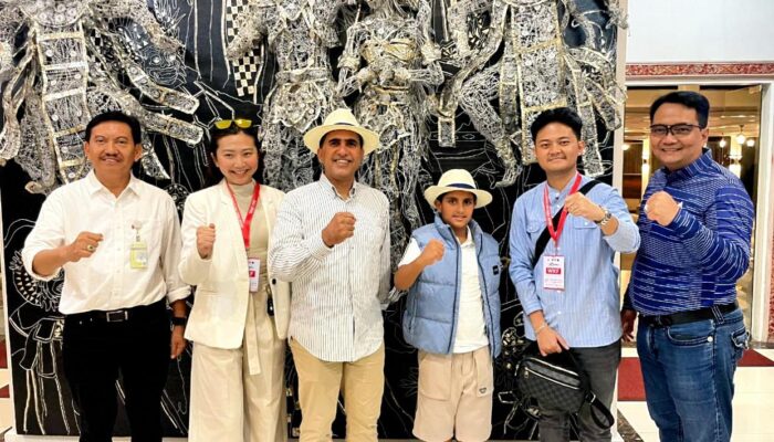 Presiden FCA Sheikh Salem Bin Sultan Al Qasimi Hadiri Anggar Asia 2025 di Bali