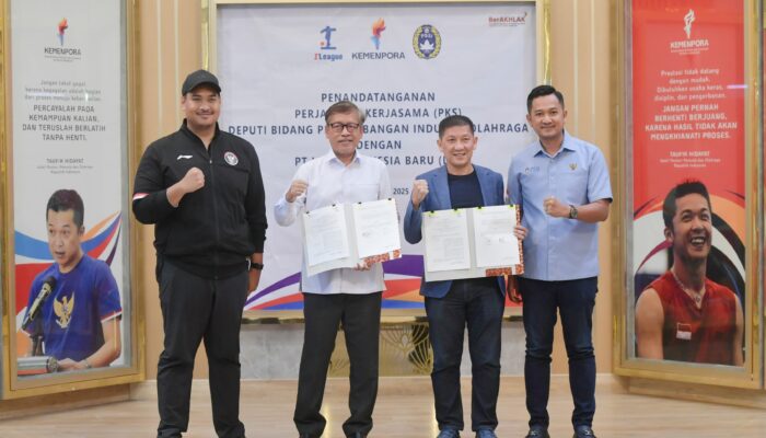 Kerjasama Kemenpora dan Liga Indonesia Baru, Menpora Dito: Pembinaan Suporter Meningkatkan Kualitas Industri Olahraga