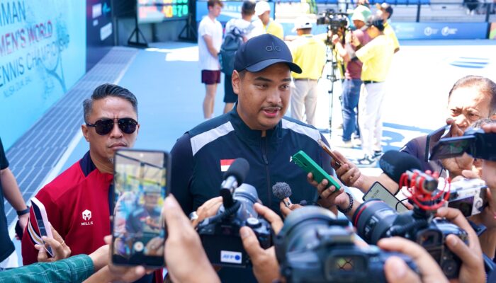 Menpora Dito Apresiasi Pihak Swasta Ikut Kembangkan Venue Olahraga Raket Berstandar Internasional