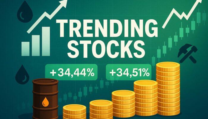 Saham Energi & Pertambangan Mendominasi Trending Market: MINA dan APEX Melonjak Lebih dari 34%
