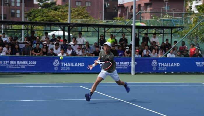 Atlet Tenis Justin Barki Alihkan Bonus SEA Games untuk Korban Banjir Sumut