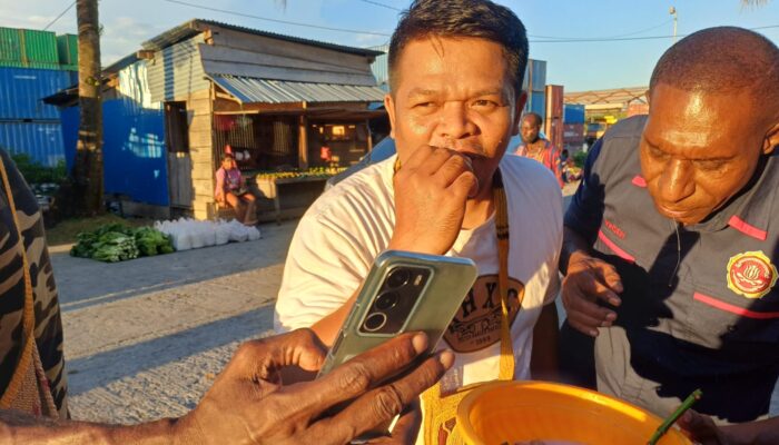 Menyerupai Usus inilah Tambelo, Kuliner Unik Khas Papua