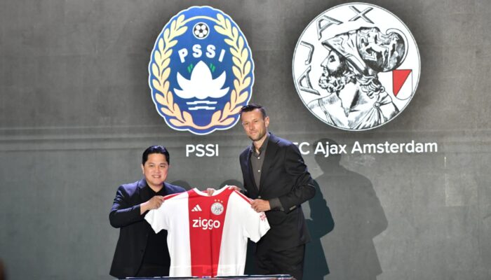 PSSI dan Ajax Amsterdam Resmi Bekerja Sama Kembangkan Sepak Bola Indonesia di ISS 2026
